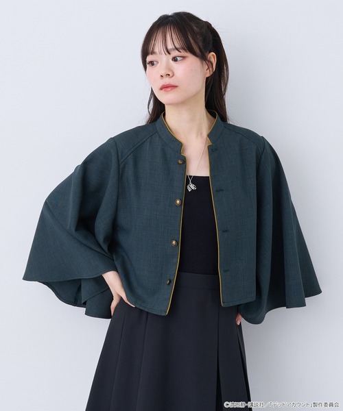 earth music&ecology（アースミュージックアンドエコロジー）の「弥電学園 制服イメージ ブラウス（シャツ/ブラウス・レディース・グリーン・FREE）」の19枚目の写真