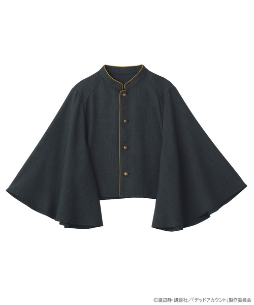 earth music&ecology（アースミュージックアンドエコロジー）の「弥電学園 制服イメージ ブラウス（シャツ/ブラウス・レディース・グリーン・FREE）」の2枚目の写真