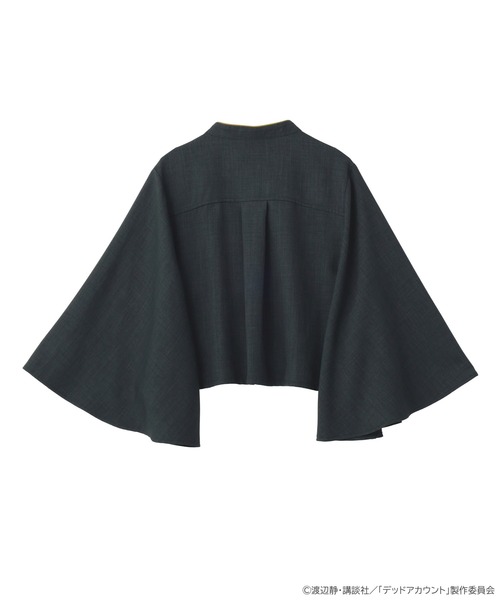 earth music&ecology（アースミュージックアンドエコロジー）の「弥電学園 制服イメージ ブラウス（シャツ/ブラウス・レディース・グリーン・FREE）」の7枚目の写真