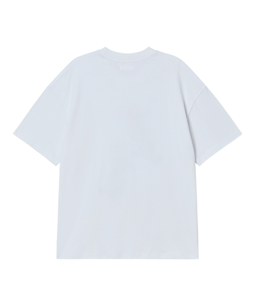 Beyond Closet（-）の「ハンドメイドサングラスディテール半袖Tシャツホワイト（Tシャツ/カットソー・メンズ・その他・MEDIUM/LARGE）」の3枚目の写真