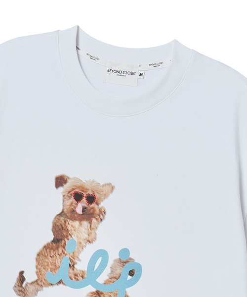 Beyond Closet（-）の「ハンドメイドサングラスディテール半袖Tシャツホワイト（Tシャツ/カットソー・メンズ・その他・MEDIUM/LARGE）」の4枚目の写真
