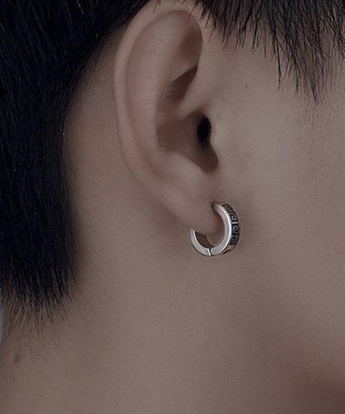 B.I.D.(ビーアイディー)の「《Bz》EK561/シルバーデザインクリップイヤリング/片耳用/メンズ(NEZ)(イヤリング・メンズ・シルバー・FREE)」の2枚目の写真