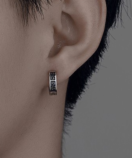 B.I.D.(ビーアイディー)の「《Bz》EK561/シルバーデザインクリップイヤリング/片耳用/メンズ(NEZ)(イヤリング・メンズ・シルバー・FREE)」の3枚目の写真