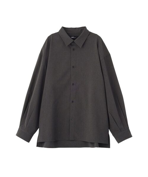 CRAFT STANDARD BOUTIQUE(クラフトスタンダードブティック)の「バルーンスリーブシャツ(シャツ/ブラウス・メンズ・グレー/ブラック・L/M)」の3枚目の写真