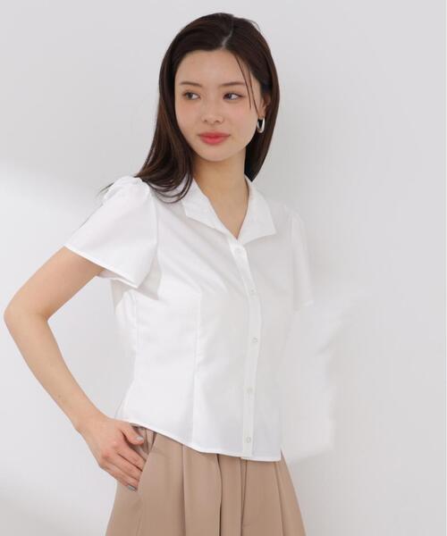 PROPORTION BODY DRESSING(プロポーションボディドレッシング)の「コンパクトレディ-シャツ / 1216110407(シャツ/ブラウス・レディース・ホワイト/ブルー/ブラック系その他・MEDIUM/SMALL)」の2枚目の写真