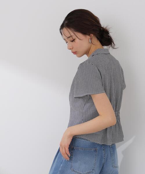 PROPORTION BODY DRESSING(プロポーションボディドレッシング)の「コンパクトレディ-シャツ / 1216110407(シャツ/ブラウス・レディース・ホワイト/ブルー/ブラック系その他・MEDIUM/SMALL)」の11枚目の写真