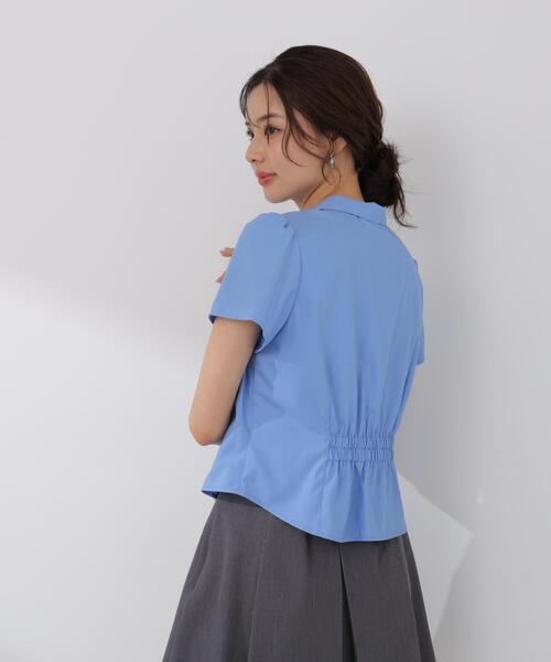 PROPORTION BODY DRESSING(プロポーションボディドレッシング)の「コンパクトレディ-シャツ / 1216110407(シャツ/ブラウス・レディース・ホワイト/ブルー/ブラック系その他・MEDIUM/SMALL)」の15枚目の写真