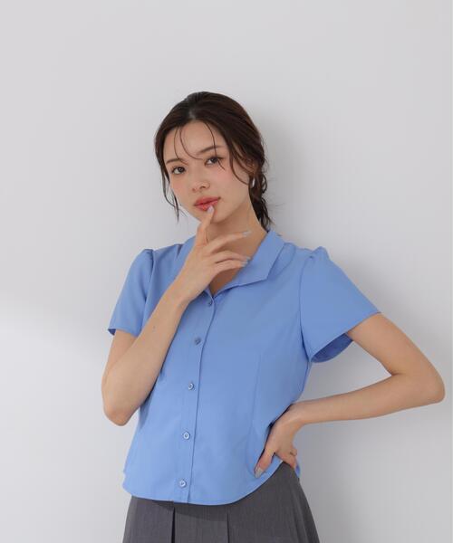 PROPORTION BODY DRESSING(プロポーションボディドレッシング)の「コンパクトレディ-シャツ / 1216110407(シャツ/ブラウス・レディース・ホワイト/ブルー/ブラック系その他・MEDIUM/SMALL)」の18枚目の写真