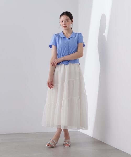 PROPORTION BODY DRESSING(プロポーションボディドレッシング)の「コンパクトレディ-シャツ / 1216110407(シャツ/ブラウス・レディース・ホワイト/ブルー/ブラック系その他・MEDIUM/SMALL)」の20枚目の写真