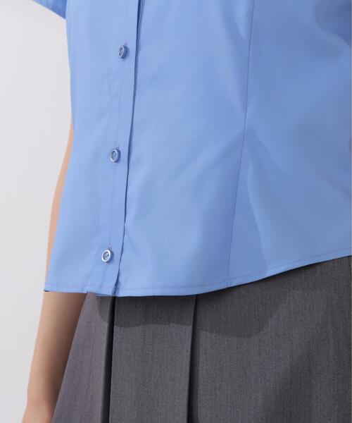 PROPORTION BODY DRESSING(プロポーションボディドレッシング)の「コンパクトレディ-シャツ / 1216110407(シャツ/ブラウス・レディース・ホワイト/ブルー/ブラック系その他・MEDIUM/SMALL)」の7枚目の写真