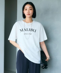 《UV》エブ楽 MALIBUロゴデザイン クール Tシャツ【CROSS FUNCTION/クロスファンクション】