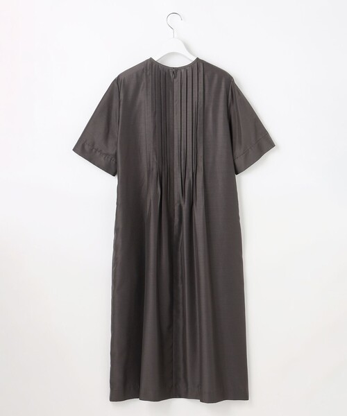 J.PRESS(ジェイプレス)の「エアリースパンボイル ワンピース(ワンピース・レディース・ベージュ系/ネイビー系/グレー系・T15/T13)」の11枚目の写真