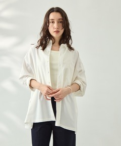 セール】*New Linen ワイドシャツ（シャツ/ブラウス）｜Deuxieme