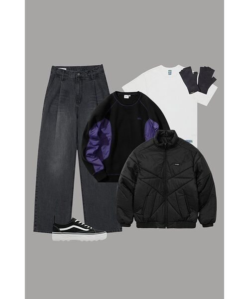 AJOBYAJO（アジョバイアジョ）の「Star Padded Jacket [BLACK]（ダウンジャケット/コート・レディース・その他・L/XL）」の14枚目の写真