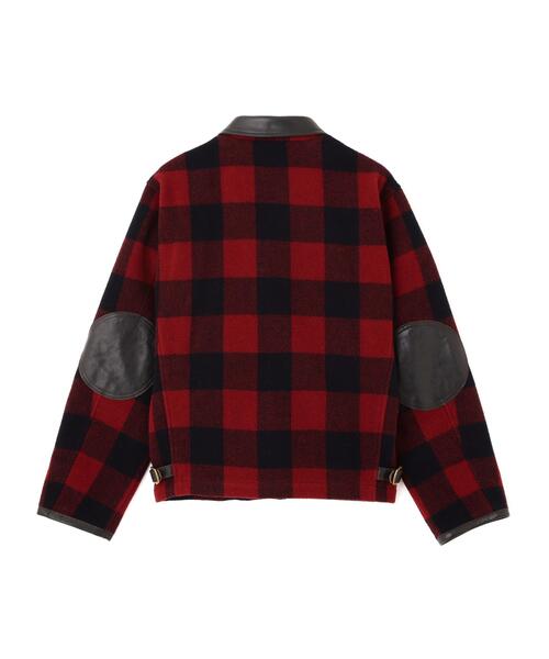 Schott(ショット)の「Schott/ショット/BUFFALO LEATHER COMBINATION JKT/バッファロー レザー コンビ ジャケット(ブルゾン・メンズ・レッド/ベージュ・L/M/2XL/XL)」の14枚目の写真