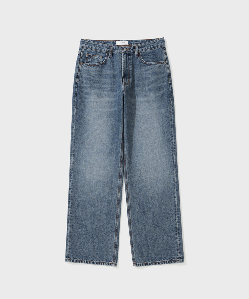 SHIRTER(シャーター)の「EON DENIM PANTS (VINTAGE BLUE)(デニムパンツ・メンズ・その他・LARGE/MEDIUM/SMALL)」の1枚目の写真