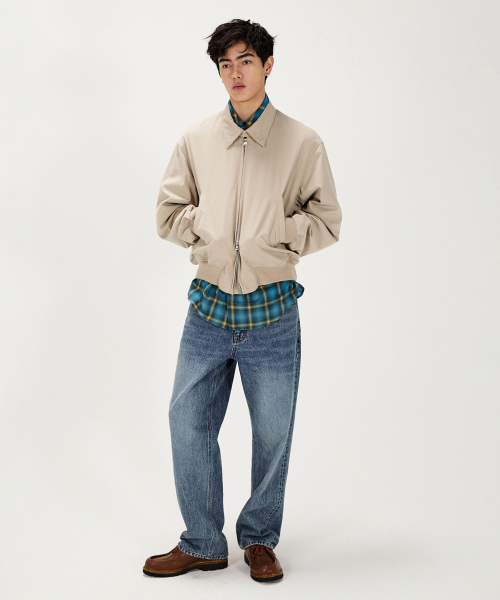 SHIRTER(シャーター)の「EON DENIM PANTS (VINTAGE BLUE)(デニムパンツ・メンズ・その他・LARGE/MEDIUM/SMALL)」の5枚目の写真