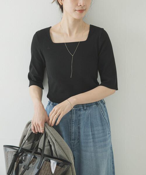 セール】5分袖リブカットソー（Tシャツ/カットソー）｜URBAN RESEARCH