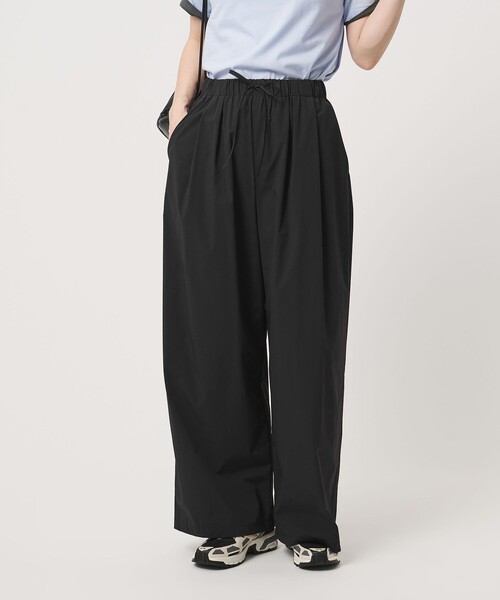 BEAUTY&YOUTH UNITED ARROWS(ビューティーアンドユースユナイテッドアローズ)の「360°MASTER ICE ワイド イージーパンツ UVカット 接触冷感 防シワ はっ水 ウォッシャブル(その他パンツ・レディース・ブラック/モカ/ダークブラウン・XS/S/M)」の7枚目の写真
