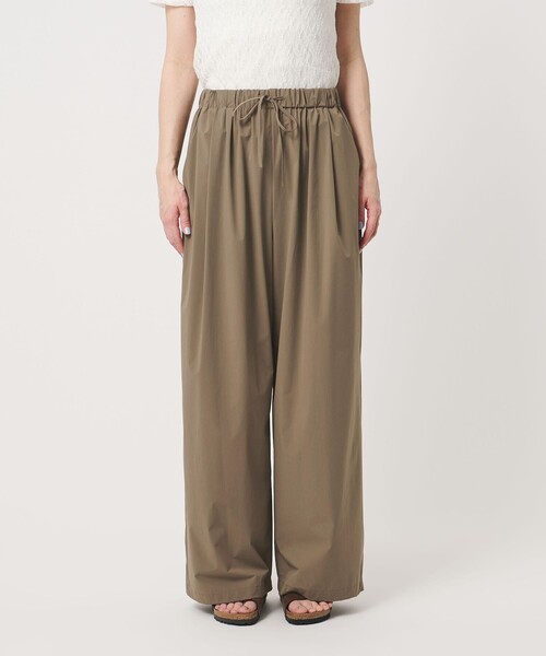 BEAUTY&YOUTH UNITED ARROWS(ビューティーアンドユースユナイテッドアローズ)の「360°MASTER ICE ワイド イージーパンツ UVカット 接触冷感 防シワ はっ水 ウォッシャブル(その他パンツ・レディース・ブラック/モカ/ダークブラウン・XS/S/M)」の13枚目の写真