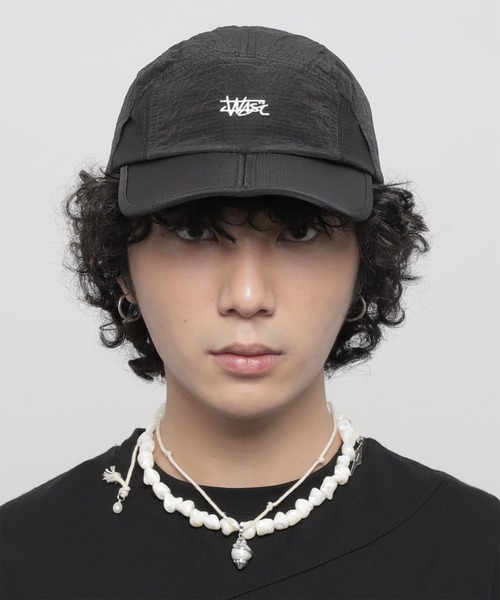 HUMAN MADE　今季 ナイロンキャップ　ブラック ユニセックス 折りたたみ可能 ナイロンキャップ WO26S12AC09（キャップ