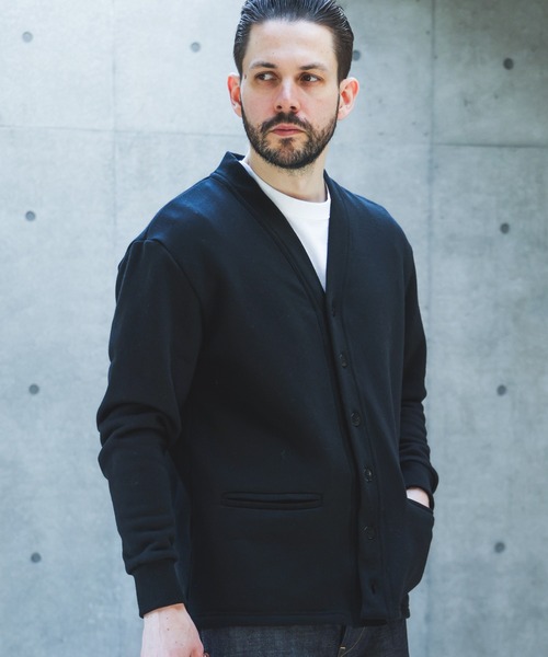 MR.OLIVE（ミスターオリーブ）の「CLASSIC AZUMA FLEECE / HERITAGE CARDIGAN /M263124（シャツ/ブラウス・メンズ・グレー/ブラック・MEDIUM/LARGE）」の8枚目の写真