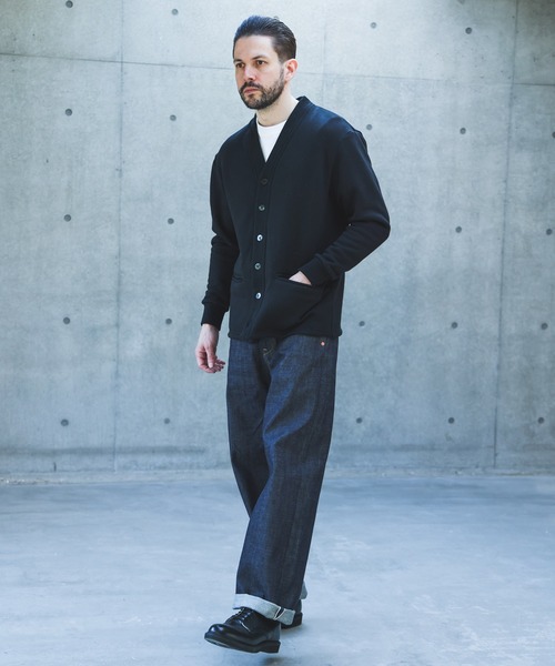 MR.OLIVE（ミスターオリーブ）の「CLASSIC AZUMA FLEECE / HERITAGE CARDIGAN /M263124（シャツ/ブラウス・メンズ・グレー/ブラック・MEDIUM/LARGE）」の9枚目の写真