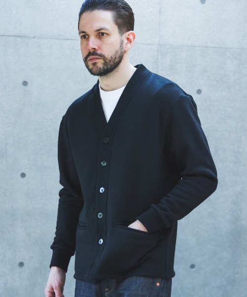 MR.OLIVE（ミスターオリーブ）の「CLASSIC AZUMA FLEECE / HERITAGE CARDIGAN /M263124（シャツ/ブラウス・メンズ・グレー/ブラック・MEDIUM/LARGE）」の10枚目の写真