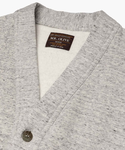 MR.OLIVE（ミスターオリーブ）の「CLASSIC AZUMA FLEECE / HERITAGE CARDIGAN /M263124（シャツ/ブラウス・メンズ・グレー/ブラック・MEDIUM/LARGE）」の14枚目の写真