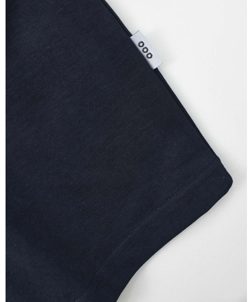 999HUMANITY（999ヒューマニティ）の「EVDロゴハーフTシャツ（ダークネイビー）（Tシャツ/カットソー・レディース・その他・1(S)/2(M)/3(L)/OS/0(XS)/4(XL)）」の4枚目の写真