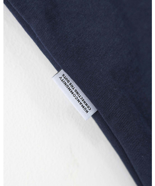 999HUMANITY（999ヒューマニティ）の「EVDロゴハーフTシャツ（ダークネイビー）（Tシャツ/カットソー・レディース・その他・1(S)/2(M)/3(L)/OS/0(XS)/4(XL)）」の6枚目の写真