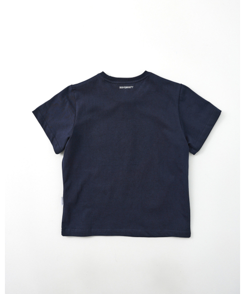 999HUMANITY（999ヒューマニティ）の「EVDロゴハーフTシャツ（ダークネイビー）（Tシャツ/カットソー・レディース・その他・1(S)/2(M)/3(L)/OS/0(XS)/4(XL)）」の8枚目の写真