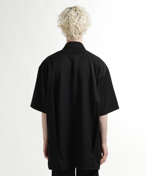 HARE(ハレ)の「ファイヤーマンバックルロングシャツ(HARE)(シャツ/ブラウス・メンズ・ベージュ/ブラック・FREE)」の16枚目の写真