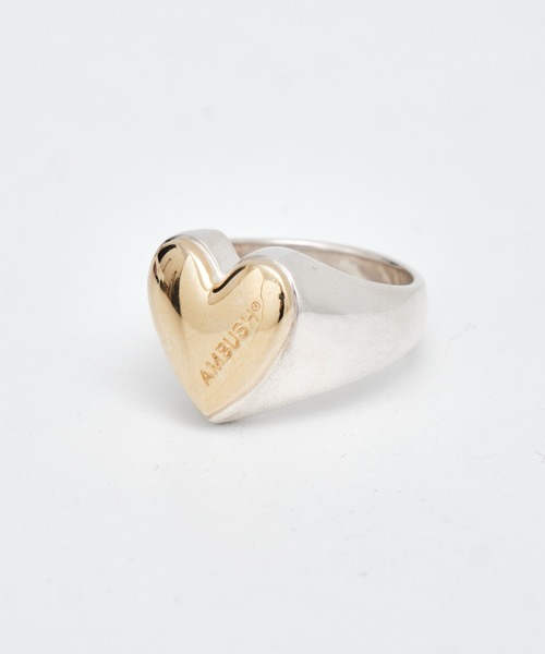 AMBUSH(アンブッシュ)の「【AMBUSH/アンブッシュ】 HEART RING(リング・メンズ・シルバー・M/S/XS)」の2枚目の写真