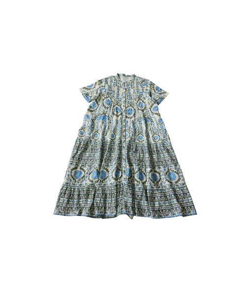 antiqua(アンティカ)の「ロング フレア 綿100 ワンピース(シャツワンピース・レディース・ブルー系その他・ONESIZE)」の10枚目の写真