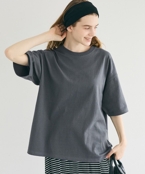 coca（coca）（コカ）の「＼ユニセックス／ ヘビーウェイトコットンTシャツ（Tシャツ/カットソー・メンズ・ダークグリーン/ホワイト/チャコール/ブラック・XL/S/M/L）」の3枚目の写真