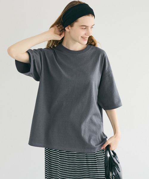 coca（coca）（コカ）の「＼ユニセックス／ ヘビーウェイトコットンTシャツ（Tシャツ/カットソー・メンズ・ダークグリーン/ホワイト/チャコール/ブラック・XL/S/M/L）」の7枚目の写真
