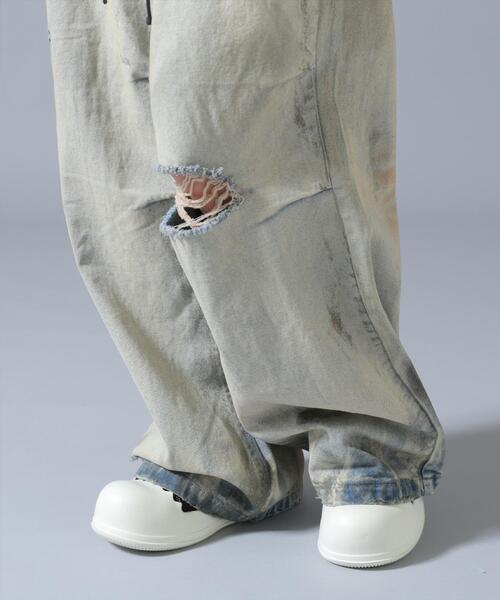 FR(13)NDS(フレンズ)の「FR(13)NDS/フレンズ/BUGGY DENIM(デニムパンツ・メンズ・ブルー・L/M)」の7枚目の写真