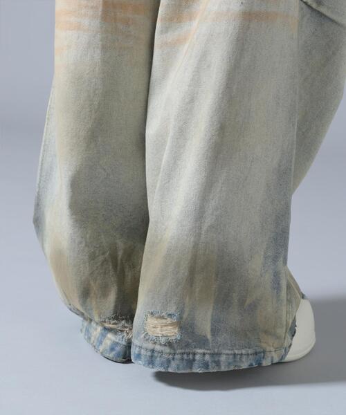 FR(13)NDS(フレンズ)の「FR(13)NDS/フレンズ/BUGGY DENIM(デニムパンツ・メンズ・ブルー・L/M)」の8枚目の写真