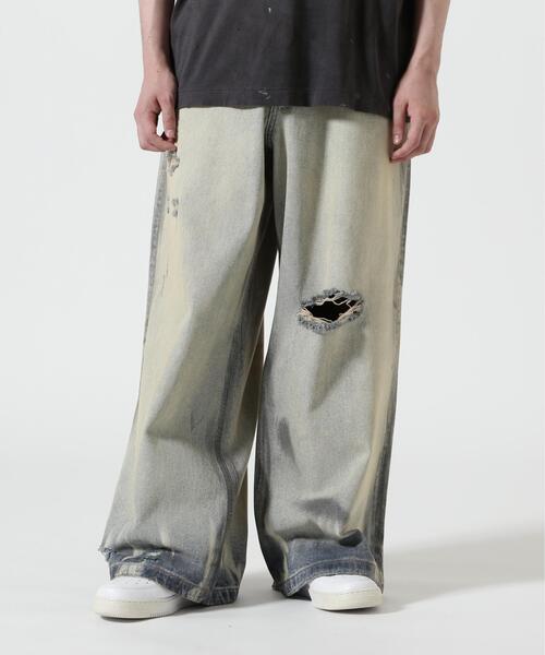 FR(13)NDS(フレンズ)の「FR(13)NDS/フレンズ/BUGGY DENIM(デニムパンツ・メンズ・ブルー・L/M)」の10枚目の写真