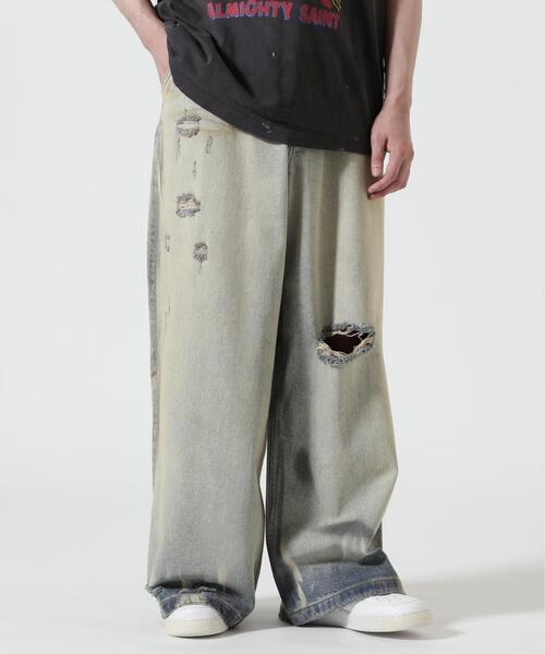 FR(13)NDS(フレンズ)の「FR(13)NDS/フレンズ/BUGGY DENIM(デニムパンツ・メンズ・ブルー・L/M)」の11枚目の写真