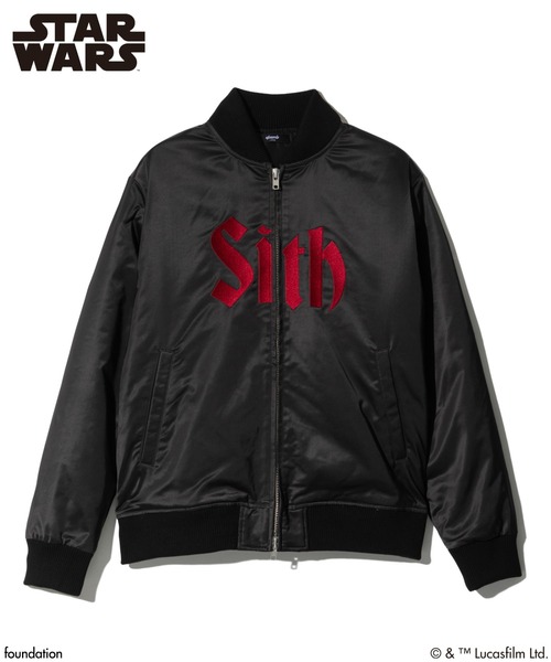 glamb(グラム)の「Darth Vader/Bomber Jacket / ダース・ベイダー/ボマージャケット(ミリタリージャケット・メンズ・ブラック・S/M/L)」の9枚目の写真