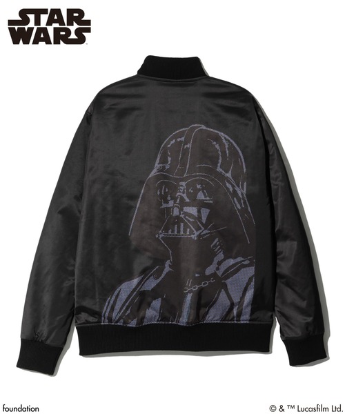 glamb(グラム)の「Darth Vader/Bomber Jacket / ダース・ベイダー/ボマージャケット(ミリタリージャケット・メンズ・ブラック・S/M/L)」の8枚目の写真