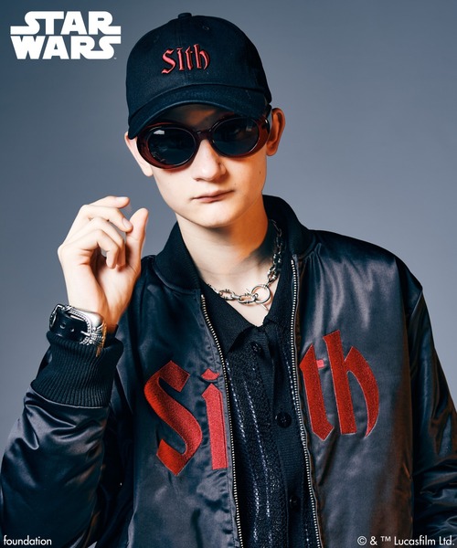 glamb(グラム)の「Darth Vader/Bomber Jacket / ダース・ベイダー/ボマージャケット(ミリタリージャケット・メンズ・ブラック・S/M/L)」の6枚目の写真