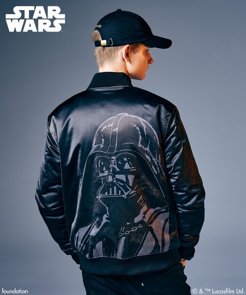 glamb(グラム)の「Darth Vader/Bomber Jacket / ダース・ベイダー/ボマージャケット(ミリタリージャケット・メンズ・ブラック・S/M/L)」の21枚目の写真