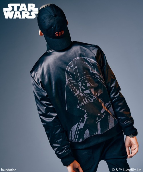 glamb(グラム)の「Darth Vader/Bomber Jacket / ダース・ベイダー/ボマージャケット(ミリタリージャケット・メンズ・ブラック・S/M/L)」の20枚目の写真
