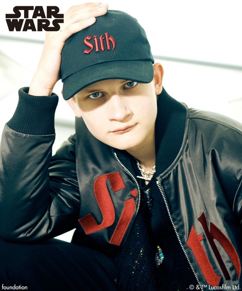 glamb(グラム)の「Darth Vader/Bomber Jacket / ダース・ベイダー/ボマージャケット(ミリタリージャケット・メンズ・ブラック・S/M/L)」の15枚目の写真