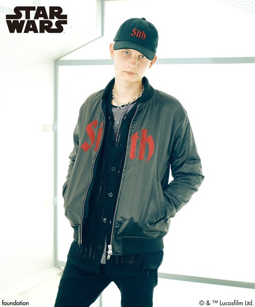 glamb(グラム)の「Darth Vader/Bomber Jacket / ダース・ベイダー/ボマージャケット(ミリタリージャケット・メンズ・ブラック・S/M/L)」の14枚目の写真