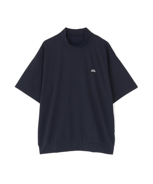 Jack Bunny!!（ジャックバニー）の「【Jack Bunny!!】RAYBLOCKドライワッフル半袖モックネックカットソー（Tシャツ/カットソー・メンズ・ネイビー/カーキ・LARGE/X-LARGE/MEDIUM）」の10枚目の写真