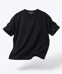 【Laufer】6.5ozコンパクトコーマ糸 クロップド ボックス クルーネックTシャツ / 6.5oz Cropped Crew Neck Tee